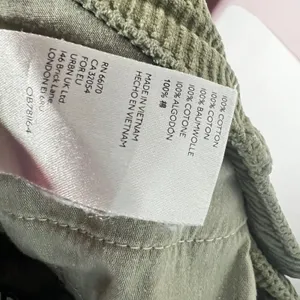 Urban Outfitters Corduroy Pants Size 25 Olive Green Mom High Rise thumbnail 4