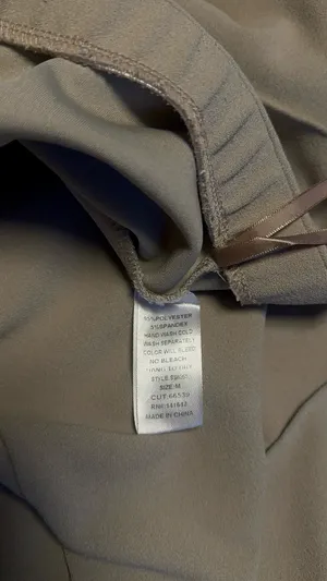 She + Sky Taupe Wide Leg Side Slit Trousers M thumbnail 5