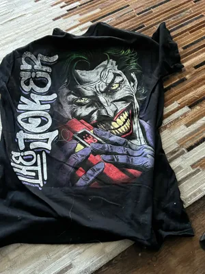 The joker licensed shirt Black Size M thumbnail 1