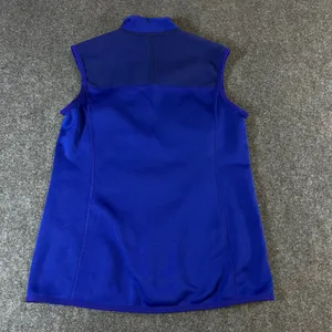 Patagonia Adze Hybrid Vest Womens Small Blue Full Zip Softshell Fleece Lined thumbnail 2