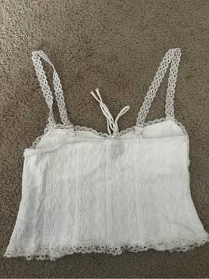 Edikted Lacey Knit Tank Top thumbnail 5