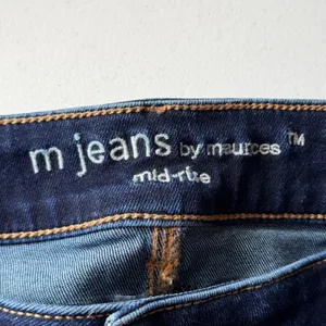NWT! Maurices Dark Wash Mid-Rise Jegging Women’s Size 20W Short thumbnail 3