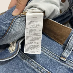 Madewell The Perfect Vintage Jeans Straight Leg Sz 27 Ainsworth Frayed LightWash thumbnail 6
