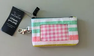 Scout Colorful Striped ID Holder White thumbnail 1