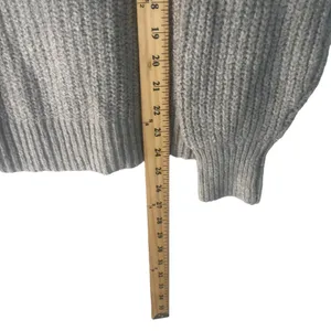 Rachel‎ Zoe Women's Size XS Classic Basic Grey Knit Sweater thumbnail 10