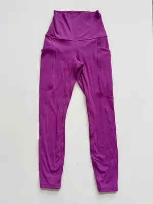 lululemon Align High-Rise Leggings- Vivid Plum - Size 0 thumbnail 4