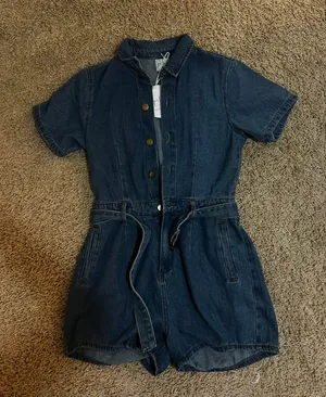Denim Romper thumbnail 1