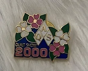 American Quilters Society 2000 Collectible Pin thumbnail 1