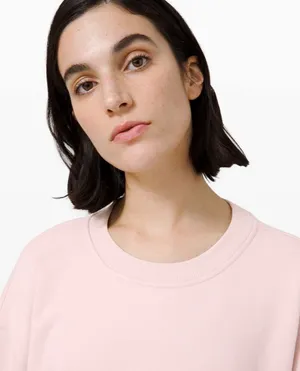 Lululemon Perfectly Oversized Crew Porcelain Pink 6 thumbnail 7