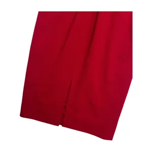 Dress The Population Midi Dress Womens Small Red Sleeveless V Neck Cocktail Sexy thumbnail 9