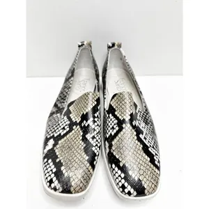 Franco Sarto Loafer Womens Size 5 Snakeskin Print Slip On‎ Square Toe Shoes thumbnail 3