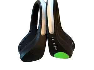 Black Lighted Shoe Clips Night Outdoor Activities - Running, Hiking, Walking thumbnail 3