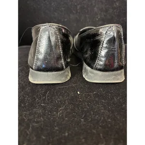 Hotter Black Patent Leather Slip On Comfort Loafers Flats UK 7.5 US 9.5-10 thumbnail 6