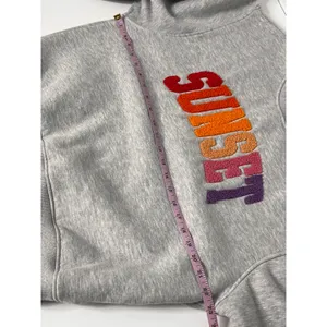 Panache Apparel Sunset Sweatshirt Gray Fleece Crewneck Pullover Size Small thumbnail 8