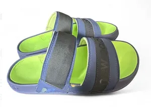 New Balance Anthropologie Navy Slide Sandals size 8 thumbnail 1
