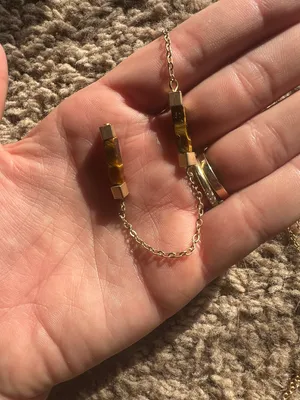 Stone Dangling Necklace thumbnail 3