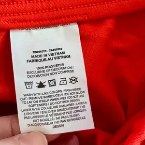 Nike Sportswear Mid-Rise Wide Leg Track Pants Picante Red Orange Women XL Baggy thumbnail 14