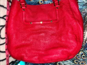 Tory Burch Hot Pink Leather Satchel with Detachable Strap thumbnail 10