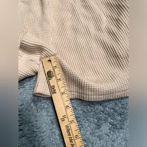 White fox boutique Tan Waffle lounge Shorts small thumbnail 10