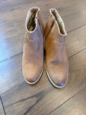 Steve Madden Gilmore Tan Suede Ankle Booties Size 6.5 - C54-102 thumbnail 5