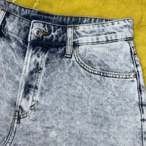 & Denim Short Cheeky Size 10 Curvy Fit Jean Shorts thumbnail 3