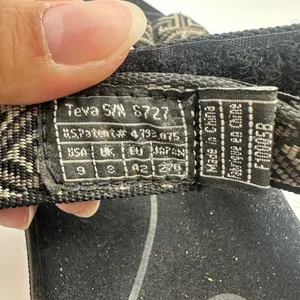 Teva Women's Sandal 9 Black Sport Hiking Water Strap Sandals Pattern‎ Outdoor thumbnail 7