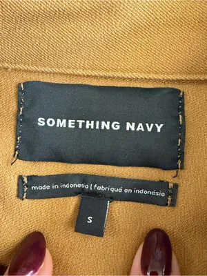 Something Navy Easy Oversize Trench thumbnail 4