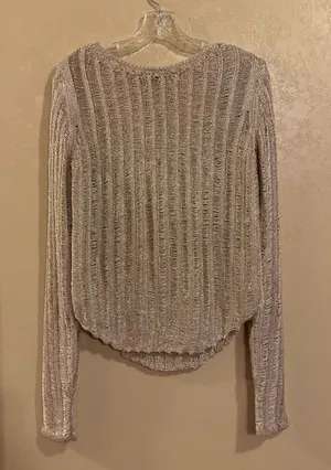 NWOT Free People Intimately Let's Dance Long Sleeve top sz S thumbnail 1
