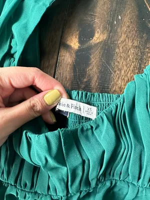 Abercrombie Sweetheart Blouse - Green thumbnail 7