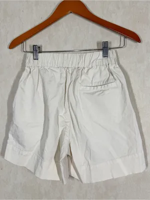 Everlane Women’s Organic Cotton The Easy Shorts Pull On Canvas in Ivory S thumbnail 7
