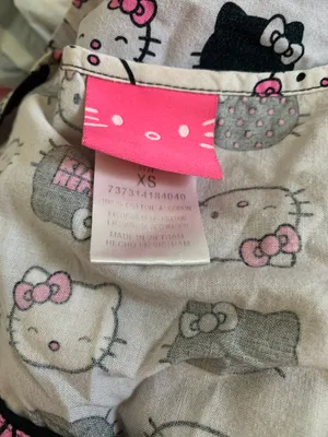 Sanrio hello kitty uniform Scrub 2011 XSMALL thumbnail 10
