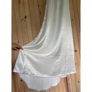 Lulus Meliana White Satin Halter Backless Maxi Dress Wedding Gown Elegant Small thumbnail 5