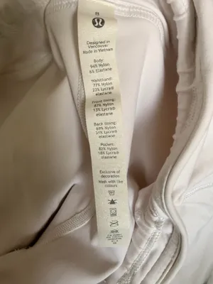 Lululemon Pace Rival Skirt White thumbnail 5