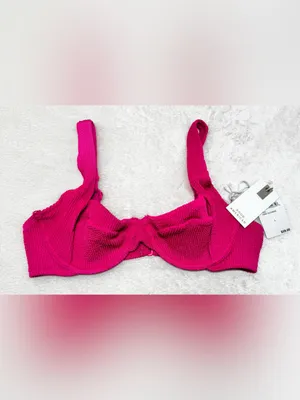 Good American Always Fits Demi Bikini Top Size Large thumbnail 4