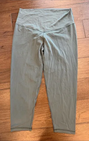 Aerie Green Leggings Size XL Short - C8-088 thumbnail 1
