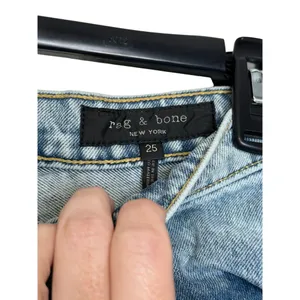 Rag & Bone Women Jeans Ankle Cigarette Madison Distressed Ripped Mid-Rise Sz. 25 thumbnail 5