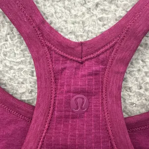 Lululemon Ebb To Street Tank Top Pomegranate Pink Athletic Athleisure Women's 8 thumbnail 3