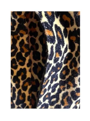 new Valfre ☻︎ January Crop Jacket ☻︎ Leopard Print ☻︎ Black Vinyl Collar ☻︎ XS thumbnail 10