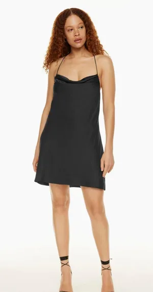Aritzia HARMONIST SATIN DRESS thumbnail 1