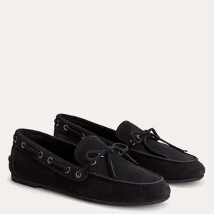 Everlane the Boat Shoe Dark Navy Suede thumbnail 2