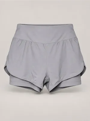 NEPest Gray Padded Cycling Shorts Women’s XL thumbnail 2