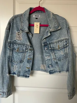 Clemson Denim Jacket Blue Size XS thumbnail 1