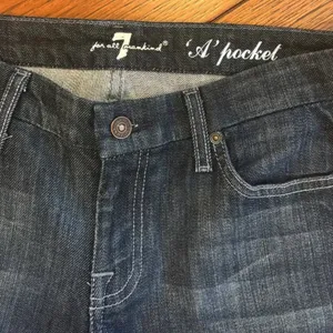 7 For All Mankind A Pocket Relaxed Jeans‎ size 28 thumbnail 3