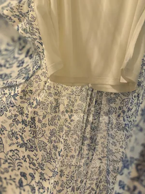 blue midi dress thumbnail 5