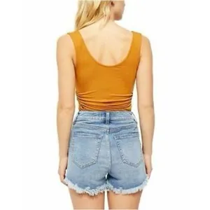 ✨Free People In The Mood Tank Top Amber Size Medium✨ thumbnail 3