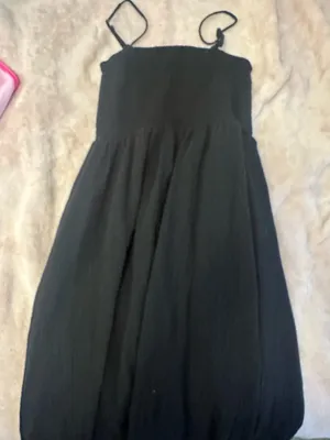 Steve Madden Black Dress Midi thumbnail 2