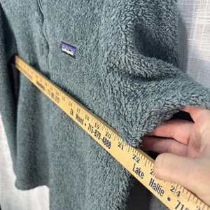 PATAGONIA Los gatos 1/4 zip/Abalone blue/womens L Shirt thumbnail 6