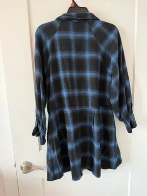 En Creme Plaid Button thumbnail 4