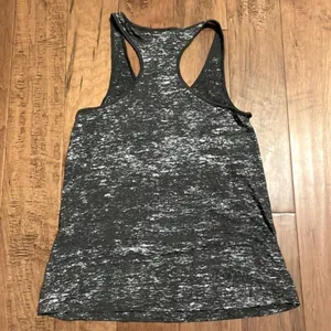 Roxy Gray Heather Racerback Tank Top thumbnail 2