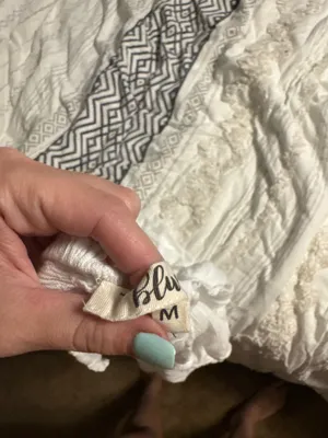 White romper Size M thumbnail 4